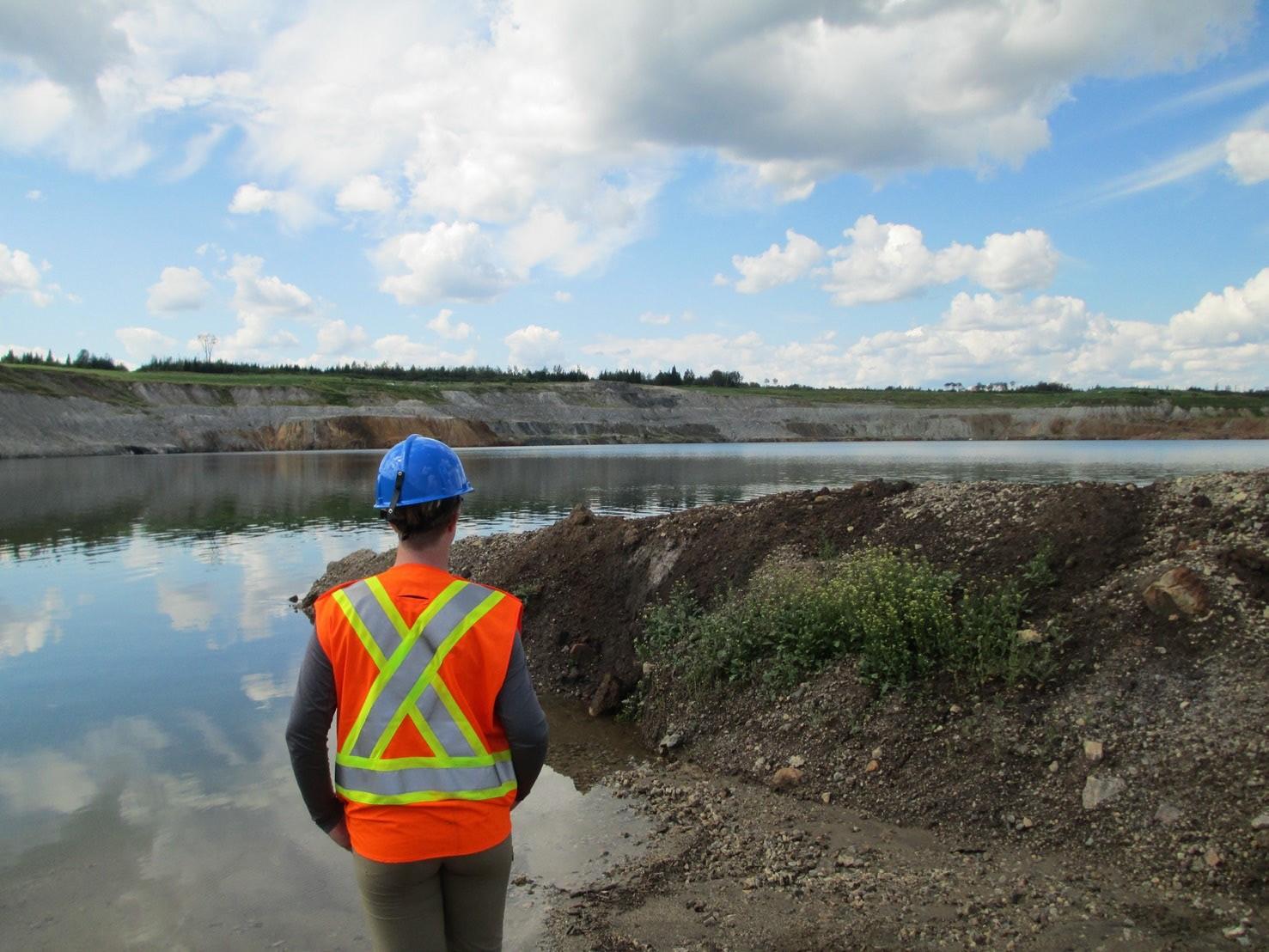 tailings pond